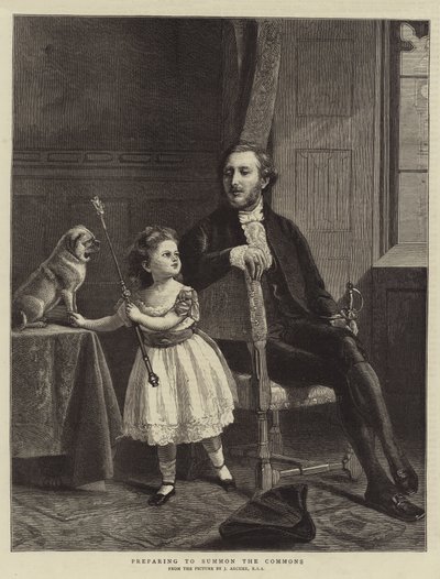 कॉमन्स को समन करने की तैयारी द्वारा जेम्स आर्चर